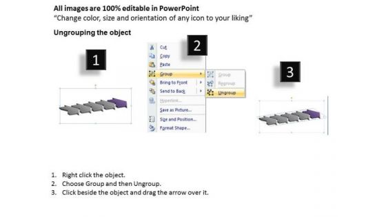Beeline Flow Of Arrows 5 Stages Ppt Free Flowchart Program PowerPoint Templates