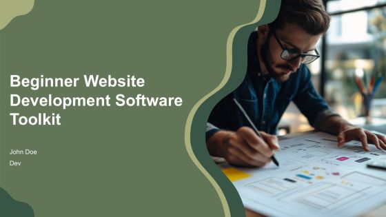 Beginner Website Development Software Toolkit PPT Designs AT