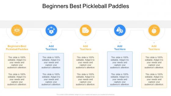 Beginners Best Pickleball Paddles In Powerpoint And Google Slides Cpb