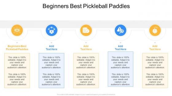 Beginners Best Pickleball Paddles In Powerpoint And Google Slides Cpb Beginners Best Pickleball Paddles In Powerpoint And Google Slides Cpb