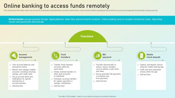 Beginners Guide To Commercial Online Banking To Access Funds Remotely Fin SS V