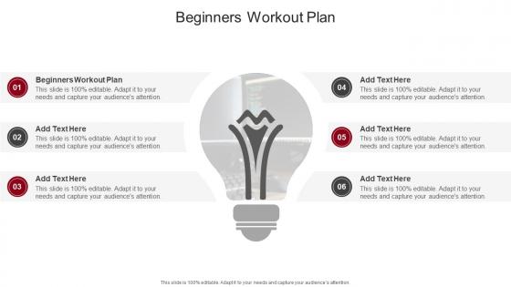 Beginners Workout Plan In Powerpoint And Google Slides Cpb Beginners Workout Plan In Powerpoint And Google Slides Cpb