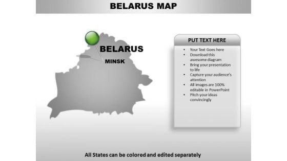 Belarus Country PowerPoint Maps Belarus Country PowerPoint Maps