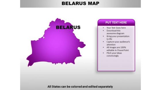 Belarus PowerPoint Maps