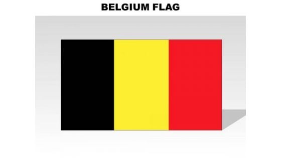 Belgium Country PowerPoint Flags