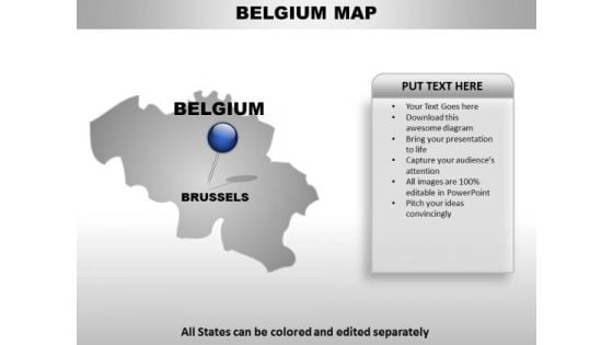 Beligium Country PowerPoint Maps