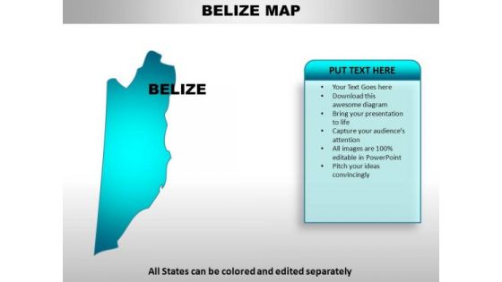 Belize PowerPoint Maps