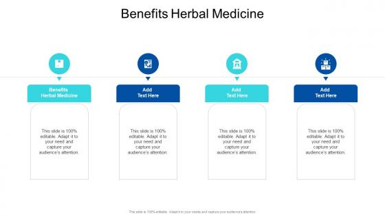 Benefits Herbal Medicine In Powerpoint And Google Slides Cpb