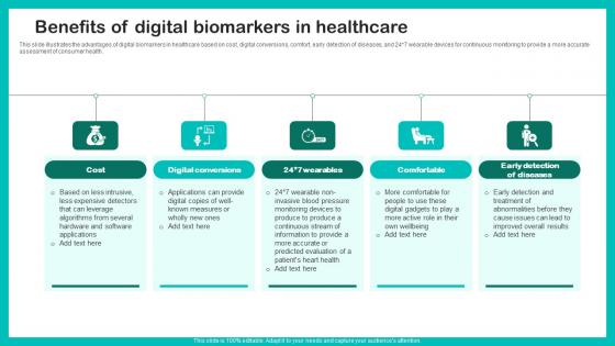 Benefits Of Digital Biomarkers Digital Biomarkers For Personalized Health Insights Guidelines Pdf