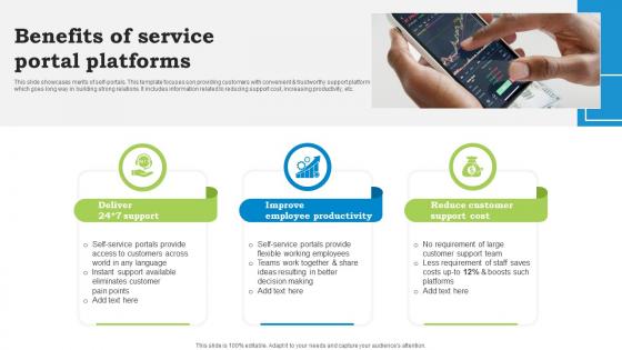 Benefits Of Service Portal Platforms Designs Pdf