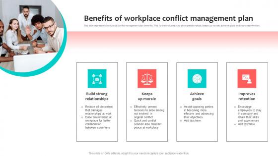 Benefits Of Workplace Conflict Management Plan Elements Pdf