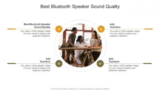 Best Bluetooth Speaker Sound Quality In Powerpoint And Google Slides Cpb