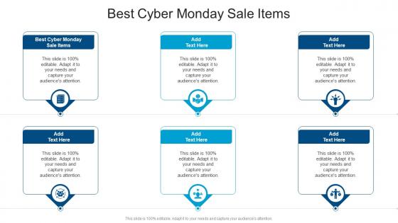 Best Cyber Monday Sale Items In Powerpoint And Google Slides Cpb