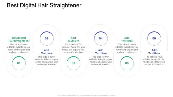 Best Digital Hair Straightener In Powerpoint And Google Slides Cpb