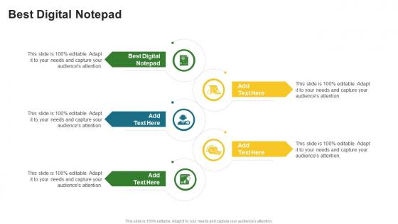 Best Digital Notepad In Powerpoint And Google Slides Cpb