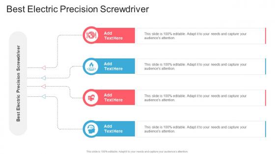 Best Electric Precision Screwdriver In Powerpoint And Google Slides Cpb