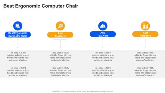 Best Ergonomic Computer Chair In Powerpoint And Google Slides Cpb