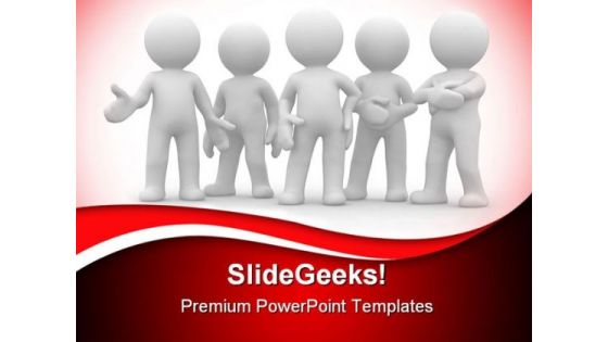 Best Group Leadership PowerPoint Themes And PowerPoint Slides 0511