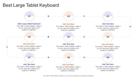 Best Large Tablet Keyboard In Powerpoint And Google Slides Cpb