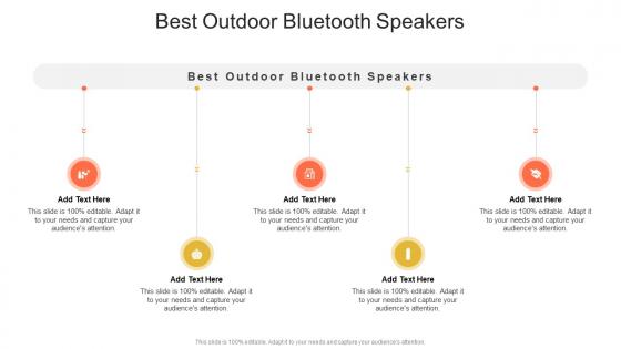 Best Outdoor Bluetooth Speakers In Powerpoint And Google Slides Cpb