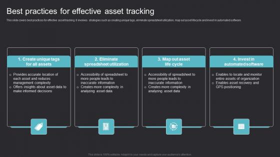 Best Practices Effective Maximizing Efficiency With Asset Tracking Solutions Information Pdf