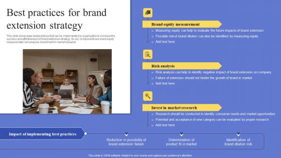 Best Practices For Brand Extension Strategy Maximizing Revenue Using Icons Pdf