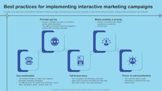 Best Practices For Implementing Enhance Client Engagement With Interactive Advertising Summary Pdf