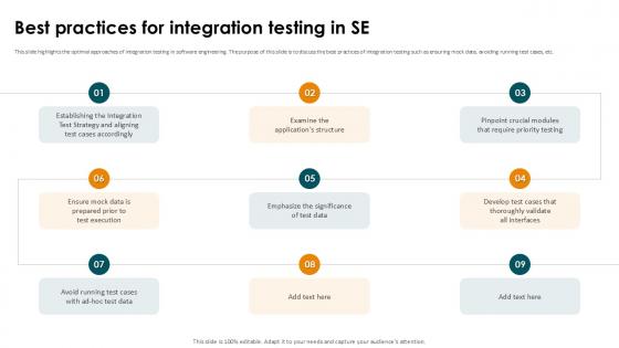 Best Practices For Integration Testing In SE Smoke Testing Ppt Presentation Best Practices For Integration Testing In SE Smoke Testing Ppt Presentation