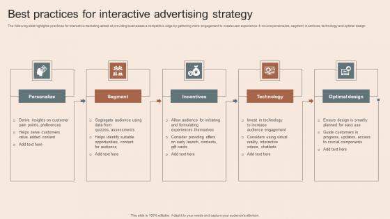 Best Practices For Interactive Advertising Strategy