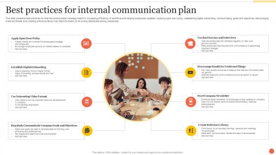 Best Practices For Internal Communication Plan Ppt Professional Styles Pdf Best Practices For Internal Communication Plan Ppt Professional Styles Pdf