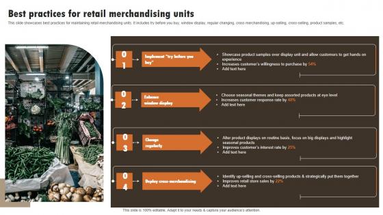 Best Practices For Retail Merchandising Units Experiential Marketing Technique Diagrams PDF