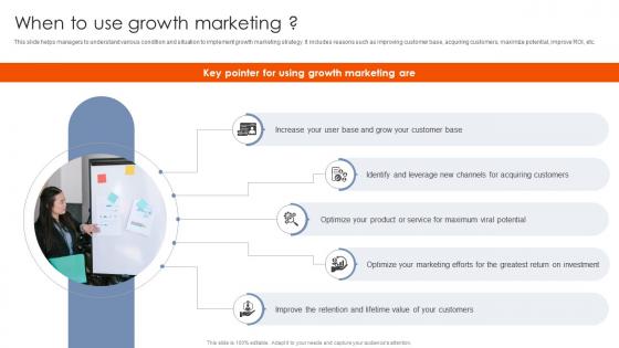 Best Practices For Using Growth When To Use Growth Marketing MKT SS V Best Practices For Using Growth When To Use Growth Marketing MKT SS V