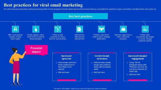 Best Practices For Viral Email Marketing Viral Video Outreach Plan Guidelines Pdf