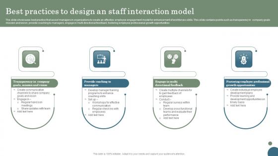 Best Practices To Design An Staff Interaction Model Sample Pdf