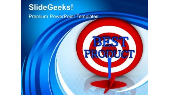 Best Product Targets PowerPoint Templates And PowerPoint Themes 1012