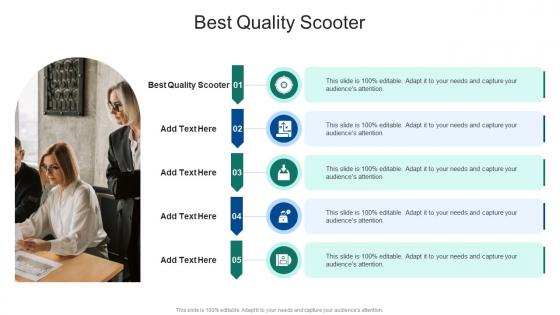 Best Quality Scooter In Powerpoint And Google Slides Cpb