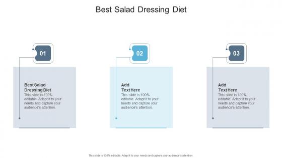 Best Salad Dressing Diet In Powerpoint And Google Slides Cpb