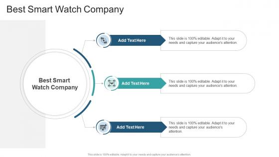 Best Smart Watch Company In Powerpoint And Google Slides Cpb