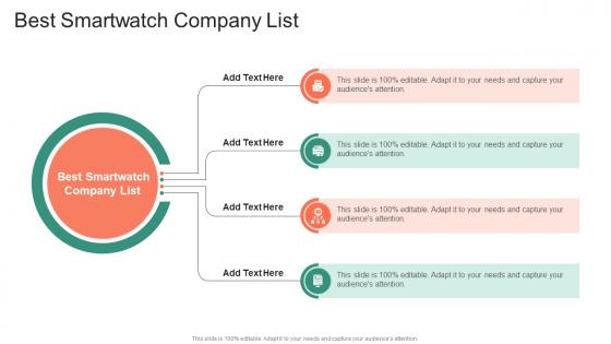 Best Smartwatch Company List In Powerpoint And Google Slides Cpb