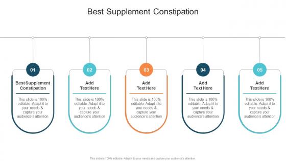 Best Supplement Constipation In Powerpoint And Google Slides Cpb