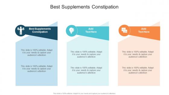 Best Supplements Constipation In Powerpoint And Google Slides Cpb