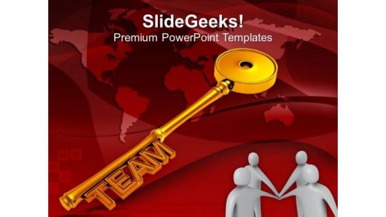 Best Team Is Key Of Success PowerPoint Templates Ppt Backgrounds For Slides 0413