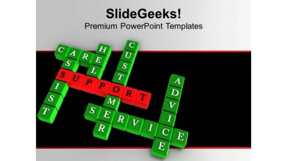 Best Terms For Customer Services PowerPoint Templates Ppt Backgrounds For Slides 0413