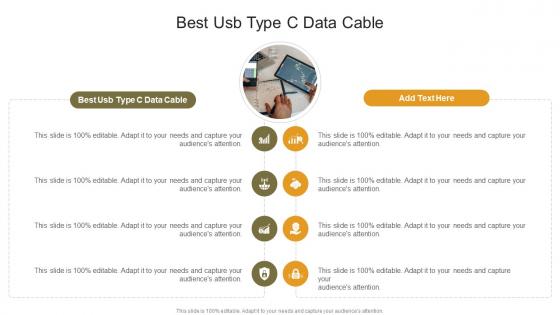 Best Usb Type C Data Cable In Powerpoint And Google Slides Cpb