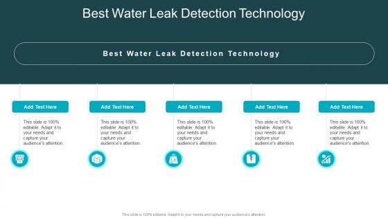 Best Water Leak Detection Technology In Powerpoint And Google Slides Cpb