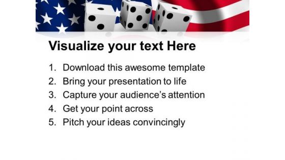 Betting On The Us Business PowerPoint Templates And PowerPoint Themes 0812