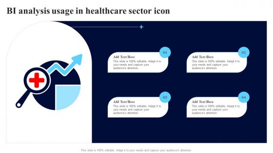 BI Analysis Usage In Healthcare Sector Icon Guidelines Pdf