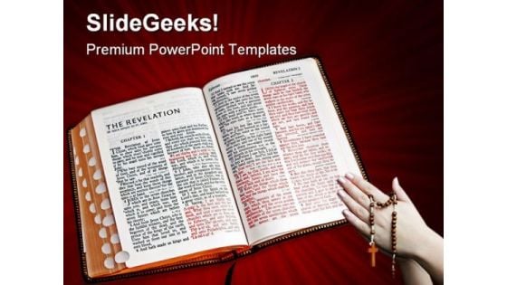 Bible A Glow Religion PowerPoint Templates And PowerPoint Backgrounds 0211