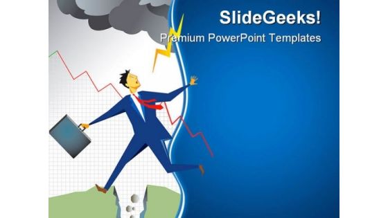 Big Chasm Finance PowerPoint Templates And PowerPoint Backgrounds 1011