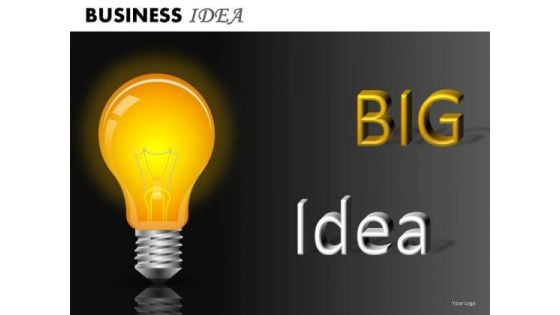 Big Idea PowerPoint Slides And Ppt Template Diagrams